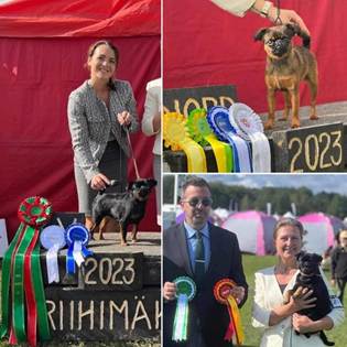 En bild som visar klädsel, person, hund, person
Automatiskt genererad beskrivning